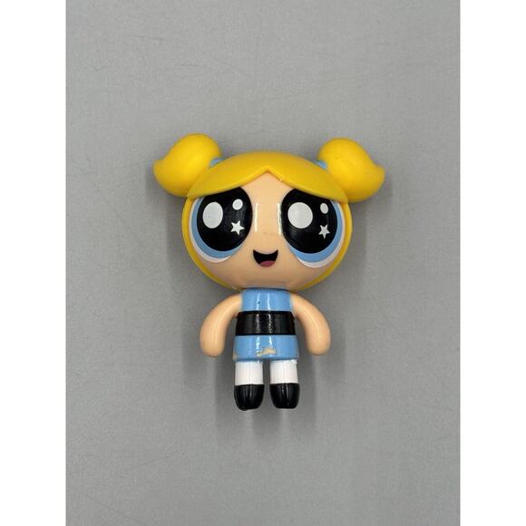 Powerpuff Girls Bubbles Mini 2.25” Small Figure Cartoon Network - Picture 1 of 4